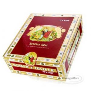 Romeo Y Julieta Real Reserve It's Boy Romeo Glass Tubo 5 1/2 X 44 10/BOX