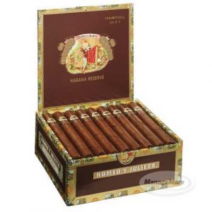 Romeo Y Julieta Habana Reserve Churchill 54 X 7- 27/BOX