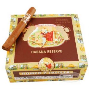 Romeo Y Julieta Habana Reserve Corona 45 X 5 5 X 8 27/BOX