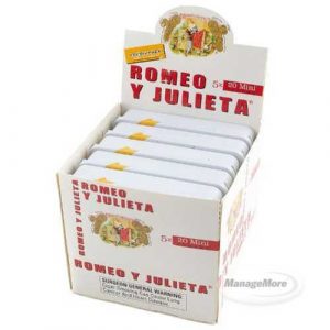 Romeo Y Julieta Spain Mini Original (WHITE) 20X5/TIN