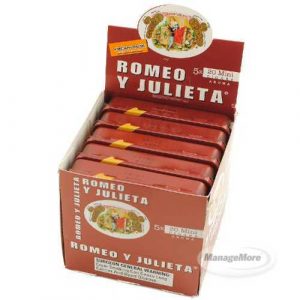 Romeo Y Julieta Spain Mini Aroma (RED) 20X5/TIN