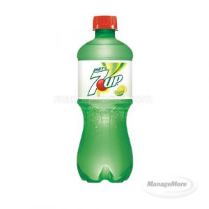 Diet 7UP Soda 20OZ / 24CT