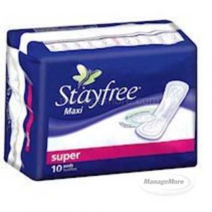 Stayfree Maxi Super 10CT Pads