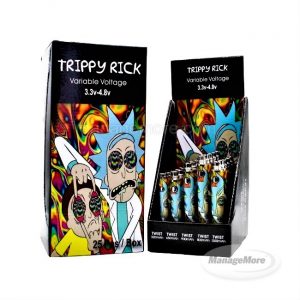 Rick And Morty Themed Variable Voltage 25CT Display