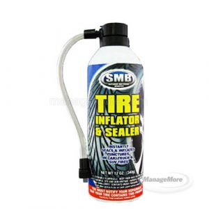 SMB Tire Inflator and Sealer 12OZ 12/CS