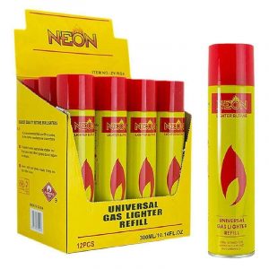 Neon Butane (Yellow Can) 300ML 12/BOX