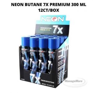 Neon Butane 7X Premium 300ML 12/BOX