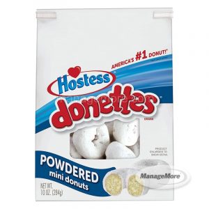Hostess Donettes Powdered Mini Donuts