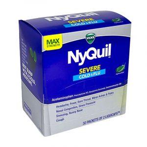 Nyquil Cold & Flu Liquicaps 2CT/Pouch X 32/BOX