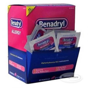 Benadryl Allergy 2/Pouch X 60/BOX