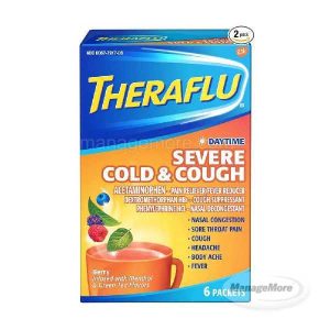 Theraflu Severe Cold & Cough Daytime 3 X 6/PK