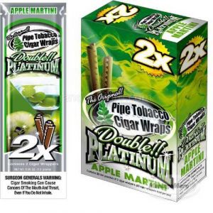 Blunt Wrap Platinum Cigarillos 2 X 25 Pouches/Unit