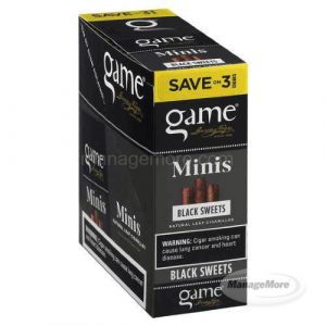 G.V. Game Minis Cigarillos Save On 3 X 15 Pouches/Unit (24)
