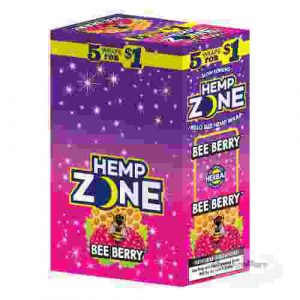 Hemp Zone Herbal Wraps 5 For $1 5 X 15/Pouches