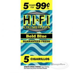 HI-FI Cigarillos 5 For $0.99 X 15 Pouches/Unit (24)