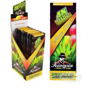 Kingpin 4X Wraps 4 X 25 Pouches/Unit (50)