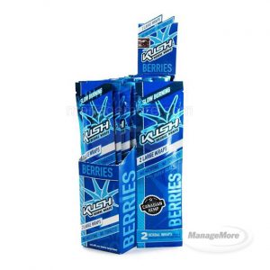 Kush Herbal Wraps 2 X 25 Pouches/Unit