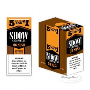 Show Cigarillos 5 For 3 $1.00 X 15 Pouches/Unit (24)