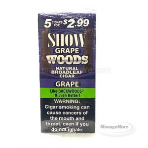 Show Woods 5 For $2.99 8/5CT Pouches (30)