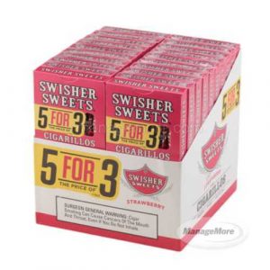 Swisher Sweets Cigarillos 5 for 3 X 20 (20)