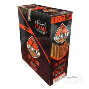 Show Z Palma Cigarillos 3 For $0.99 15 Pouches/Unit (24)