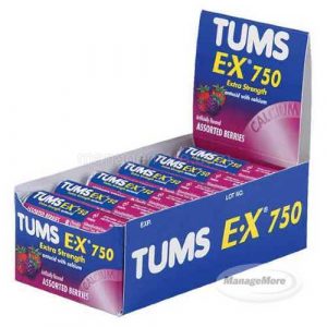 Tums Extra Strength Berries Assorted 12 Roll