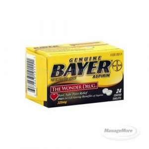 Bayer Asprin 24 Tablets