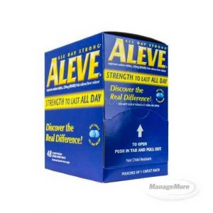 Aleve All Day Strong Tablets 1 Tablet Pouch 48CT