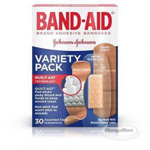 J&J Band Aid Assorted Sizes