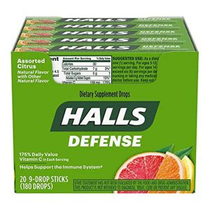 Halls Defense Supplement Drops
