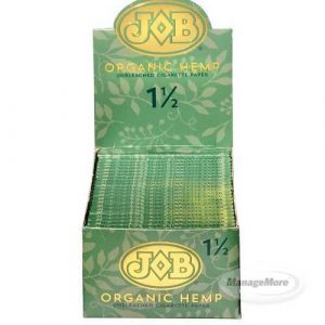 JOB Organic Hemp Rolling Papers 24/Unit