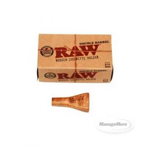 Holder Raw 10/Unit 20/CS: Double Barrel Wooden
