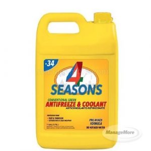 4 Season Antifreeze -34F, 1 Gallon