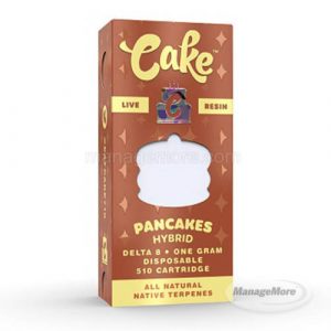 Cake 510 Delta 10 Cartridges Live Resin (1GM)  5/Display 100BX/CS