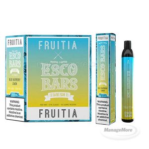 Esco Bars Fruitia 2500 Puffs (60ML) 10/BOX