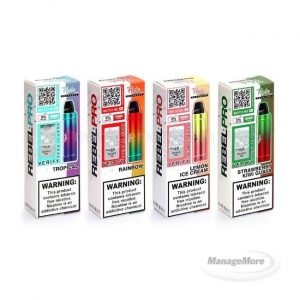 Hyde Rebel Pro Recharge 5% Dispo 5000 Puffs (110ML) 10/BOX