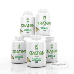 Njoy Kratom Capsules 300CT Jar - 25 / CS