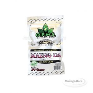OPMS Silver Kratom 30CT 18GM Bag