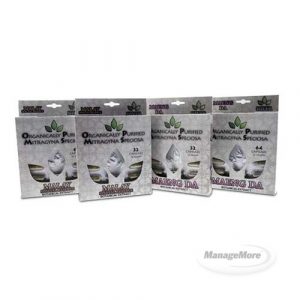 OPMS Silver Kratom 32CT Capsules 19.2GM Blister