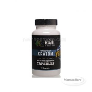 Rapper Kush Kratom Capsules 40CT Jar