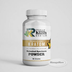 Rapper Kush Kratom Powder 80G Jar