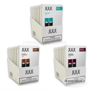 Juul Pod Flavor 8 Units Of 2PK 16 Pods /BX 5% Nic 60ML