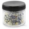 White Rhino Glass 400CT Screen Jar - Flower