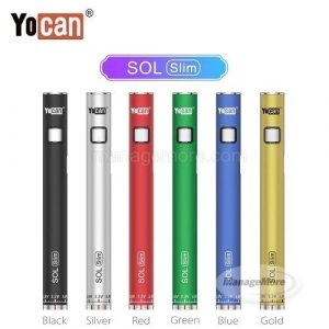 Yocan Sol Slim 350MAH Battery 20CT/DS 28DS/CS