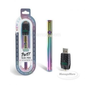 Ooze Twist Slim Pen 2.0 510 Thread Vaporizer Battery Single