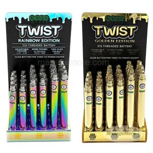 Ooze Twist 510 Thread Battery Display 24/BOX