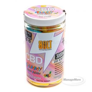 Bolt CBD Gummies 3000MG In Jar