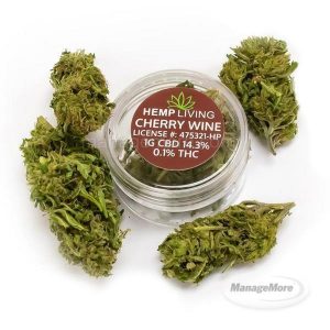 Hemp Living CBD Flower Jars 1.0GM