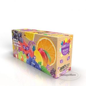 Just CBD Gummies 100MG - 12 Bags Per BOX