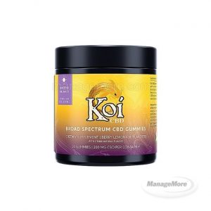 Koi CBD Gummies 20 Gummies, 200MG Per Container